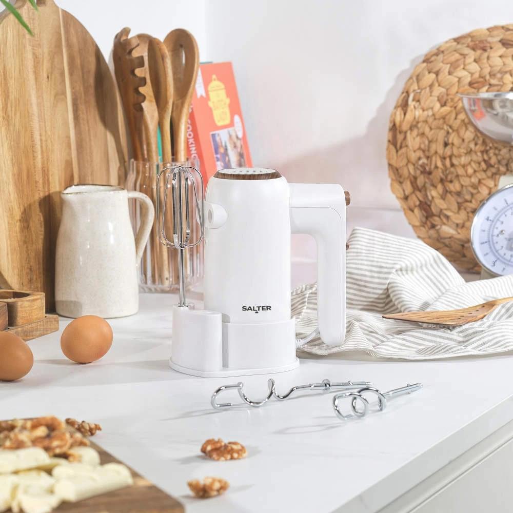 Salter Toronto Easy Store Hand Mixer White